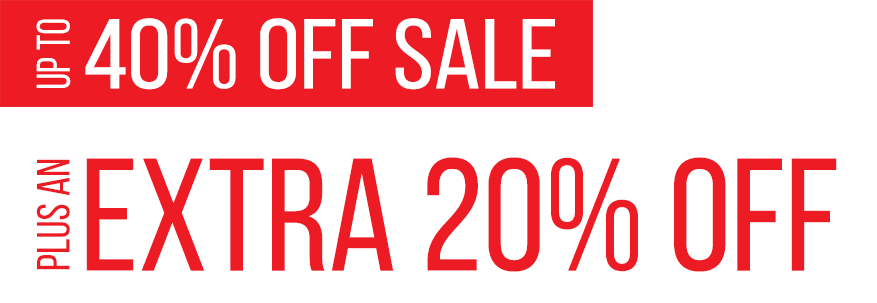 Up To 40% Off SALE Plus an Extra 20% Off