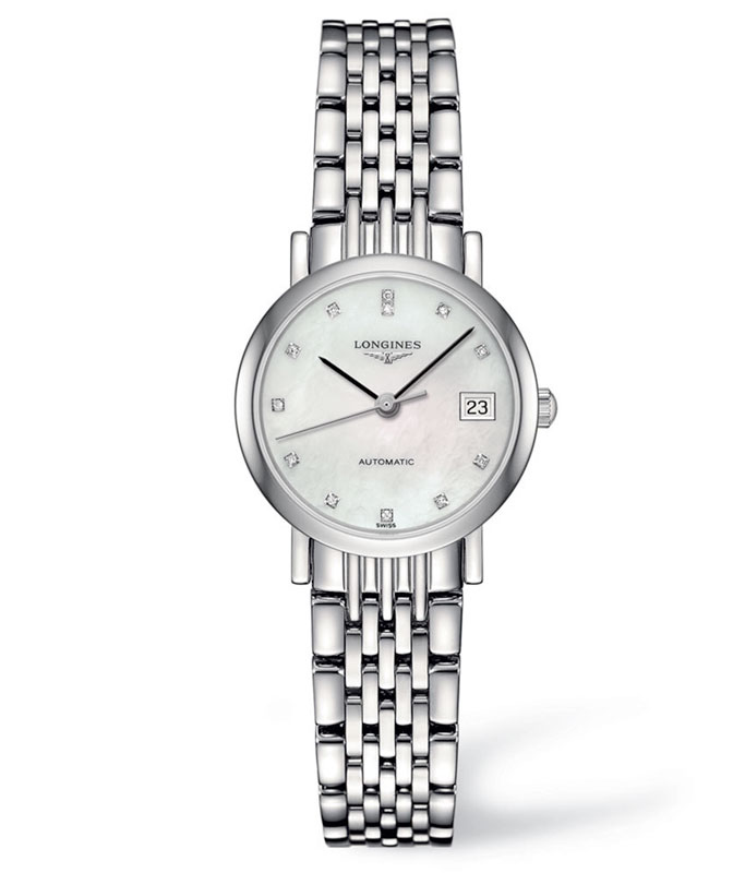 Longines Elegant Diamond Automatic Ladies Watch