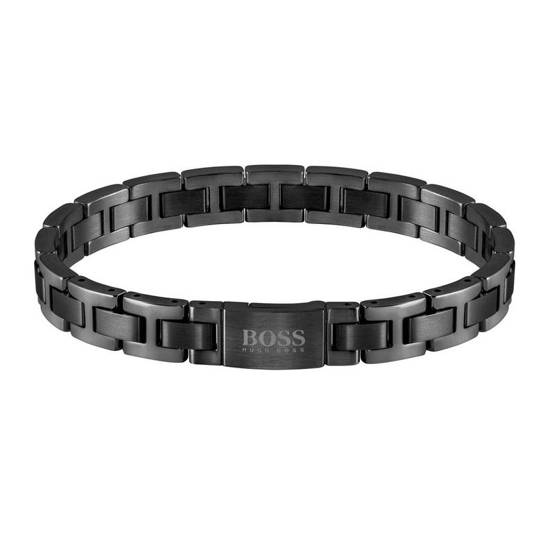 BOSS Essentials Link Black Men's Bracelet