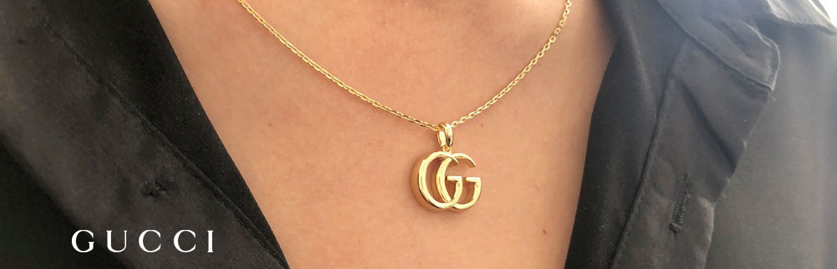Gucci 18ct Gold Running G Necklace