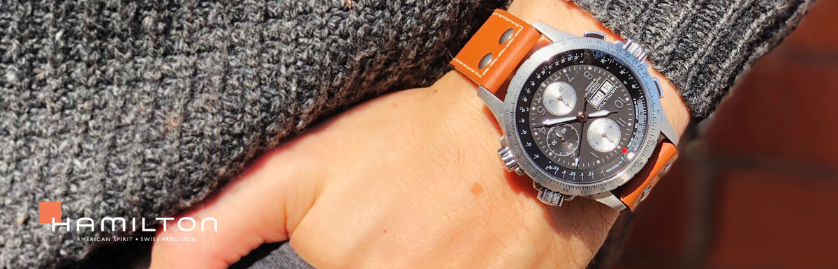 Hamilton Khaki X-Wind Chronograph Men's Watch