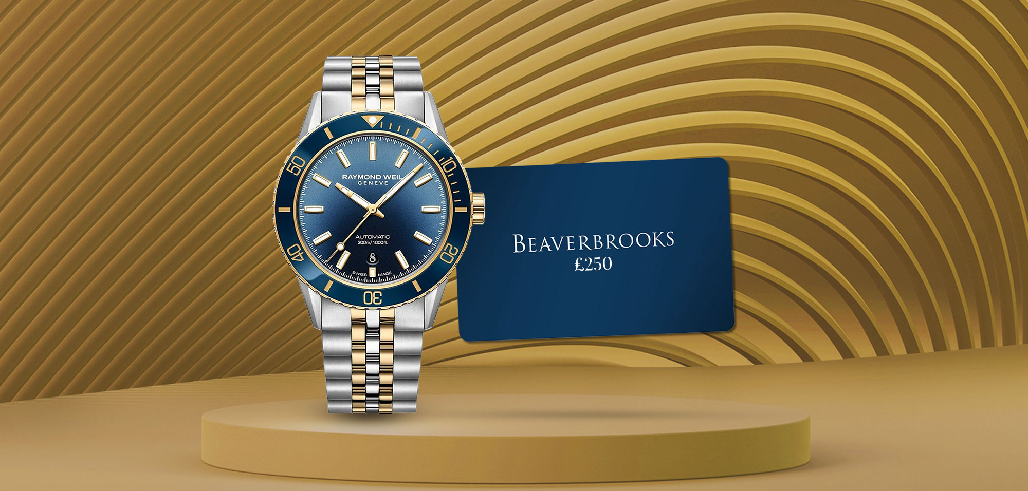 Raymond Weil Watches Official UK Stockist Beaverbrooks