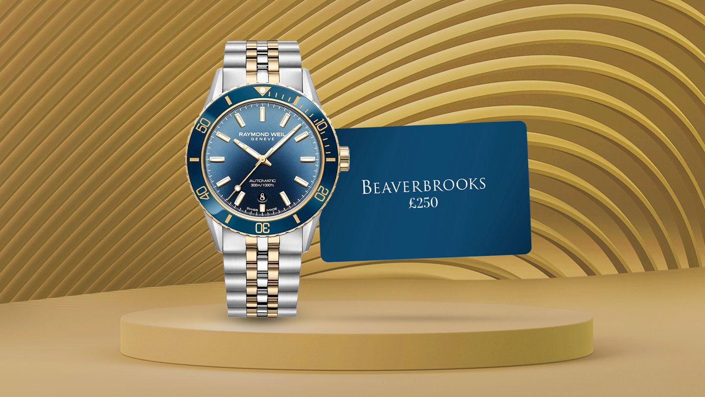 Raymond Weil Watches Official UK Stockist Beaverbrooks