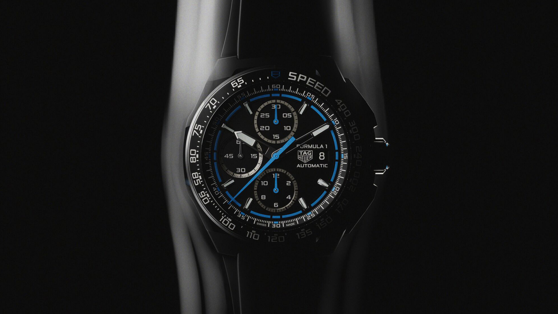 TAG Heuer Formula 1 44mm Chronograph Black & Blue 