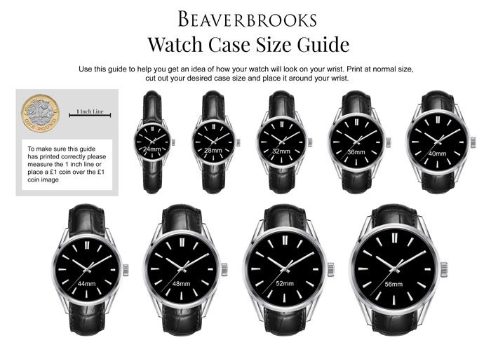 watch to wrist size