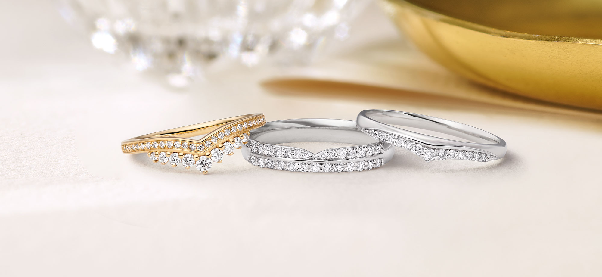 Shaped Wedding Rings