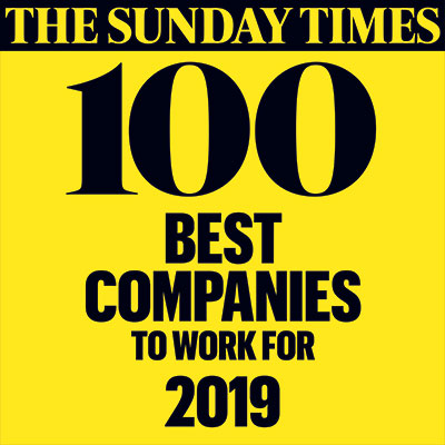Sunday Times Best Companies To Work For 2019