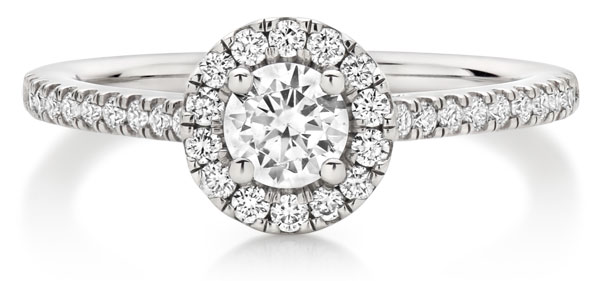 18ct White Gold Diamond Ring