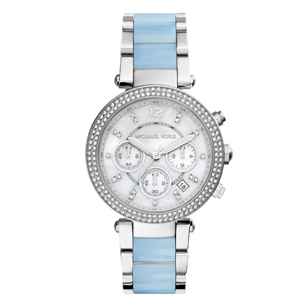 Michael Kors Parker Chronograph Crystal Ladies Watch