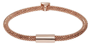 Links of London Star Dust Bead Rose Gold Plated Bracelet