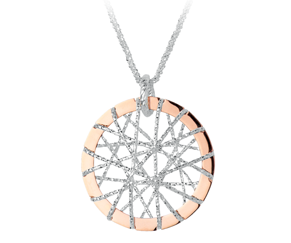 Links of London Rose Gold Mini Dream Catcher Pendant